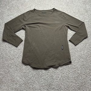 Alphalete Long Sleeve Tee - Olive